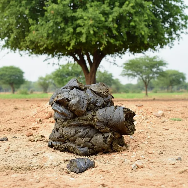 Pure Cow Dung (No Impurities)